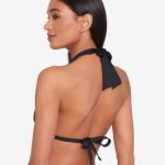 Lauren Ralph Lauren Mold Cup Halter Bikini Bra Top - Image 5