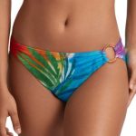 Lauren Ralph Lauren Women's Rattan Ring Hipster Bikini Bottoms