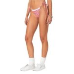 Women's Zora striped string bikini bottom - Image 3