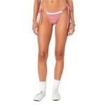 Women's Zora striped string bikini bottom - Image 4