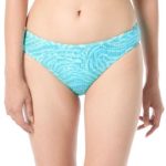 Vince Camuto Women's Sequin Zebra Print Hipster Bikini Bottoms