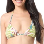 Vince Camuto Women's Printed Triangle Bikini Top