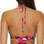 Trina Turk Women's Swoop Print Reversible Bikini Top - Image 2
