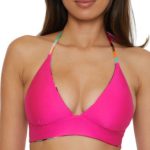 Trina Turk Women's Swoop Print Reversible Bikini Top - Image 3