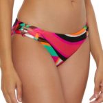 Trina Turk Women's Swoop Print Reversible Knotted Hipster Bikini Bottoms - Image 5