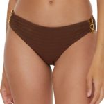 Trina Turk Women's Glimmer Buckle Hipster Bikini Bottoms - Image 3
