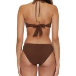 Trina Turk Women's Glimmer Buckle Bandeau Bikini Top & Bikini Bottoms - Image 2