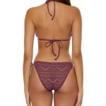 Becca Women's Color Play Crochet Triangle Bikini Top & Side - Image 2