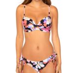 Raisins Juniors' Moonshadow Bikini Top & Tied Bottoms