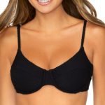 Raisins Juniors' Vibras Textured Underwired Bikini Top