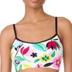 Kate Spade New York Women's Floral Cami Cropped Bikini Top