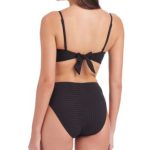 Sanctuary Women's Refresh Rib Bandeau Bikini Top & Rib High - Image 8