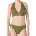 Carmen Marc Valvo Women's Crochet Bikini Top & Bottoms - Image 3