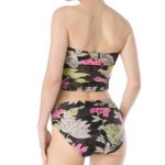 Carmen Marc Valvo Women's Printed Beaded Midkini Top & Bottoms - Image 2