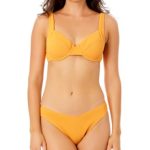 Salt + Cove Juniors' Wavy Underwire Bralette Bikini & Scrunch V - Image 6