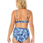 Anne Cole Women's Printed Underwire Bikini Top & Soft Band High - Image 2