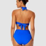 Anne Cole Women's Banded Halter Bikini Top & High - Image 2