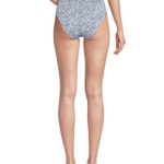 Lands' End Women's Smoothing High Waisted Bikini Bottoms - Image 2