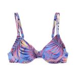 LASCANA Women's Palm Print Underwire Bikini Swimsuit Top - Image 4