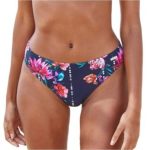 LASCANA Women's Floral Classic Bikini Swimsuit Bottom