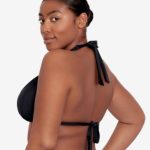 Lauren Ralph Lauren Mold Cup Halter Bikini Bra Top - Image 3