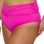Becca ETC Plus Size Marble Canyon High Waist Bikini Bottoms - Image 3