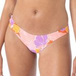 Roxy Juniors' Bell Bottom Blooms Cheeky Bikini Bottoms