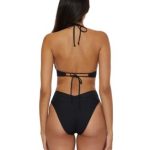 Becca Women's Modern Edge Halter Bikini Top & High - Image 2