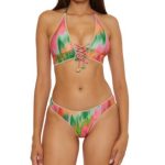 Becca Women's Mirage Metallic Bikini Top & Hipster Bottoms