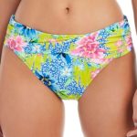 Bleu by Rod Beattie Women's Let's Get Away Printed Sarong Hipster Bikini Bottoms