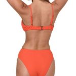 Andie Women's The Nora Triangle Ribbed Bikini Top & The 90s High - Image 2