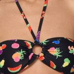 Kate Spade New York Women's Fruits Bandeau Ring Bikini Top - Image 3