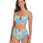 Bleu by Rod Beattie Women's On The Bright Side Printed Underwire Bikini Top & High - Image 2